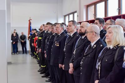 Uroczyste otwarcie remizy OSP Karsin