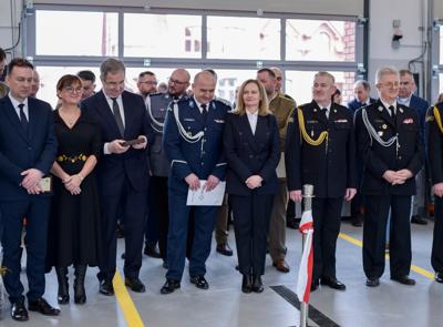 Uroczyste otwarcie remizy OSP Karsin