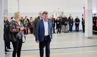 Uroczyste otwarcie remizy OSP Karsin