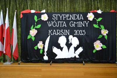 Wręczenie Stypendium Wójta Gminy Karsin