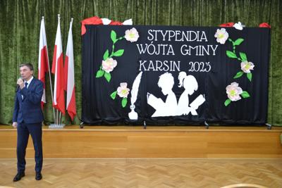 Wręczenie Stypendium Wójta Gminy Karsin