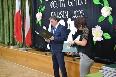 Wręczenie Stypendium Wójta Gminy Karsin