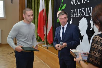 Wręczenie Stypendium Wójta Gminy Karsin