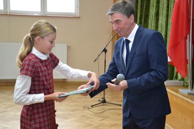 Wręczenie Stypendium Wójta Gminy Karsin