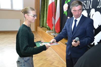 Wręczenie Stypendium Wójta Gminy Karsin