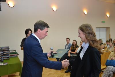 Wręczenie Stypendium Wójta Gminy Karsin