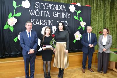 Wręczenie Stypendium Wójta Gminy Karsin
