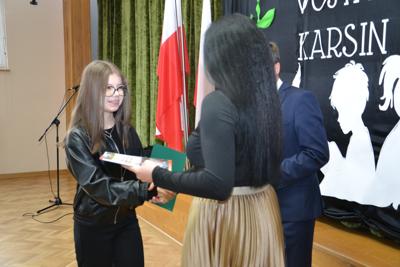 Wręczenie Stypendium Wójta Gminy Karsin
