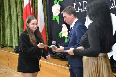 Wręczenie Stypendium Wójta Gminy Karsin