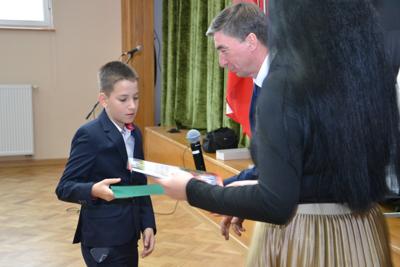 Wręczenie Stypendium Wójta Gminy Karsin