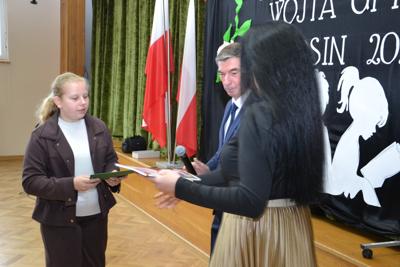 Wręczenie Stypendium Wójta Gminy Karsin