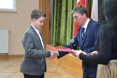Wręczenie Stypendium Wójta Gminy Karsin