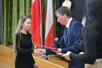 Wręczenie Stypendium Wójta Gminy Karsin