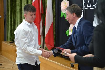 Wręczenie Stypendium Wójta Gminy Karsin