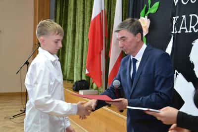 Wręczenie Stypendium Wójta Gminy Karsin