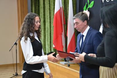 Wręczenie Stypendium Wójta Gminy Karsin