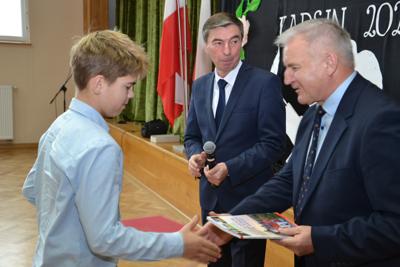 Wręczenie Stypendium Wójta Gminy Karsin