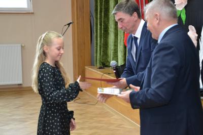 Wręczenie Stypendium Wójta Gminy Karsin