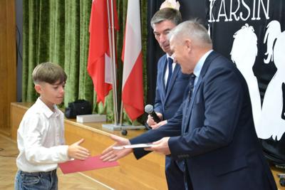 Wręczenie Stypendium Wójta Gminy Karsin