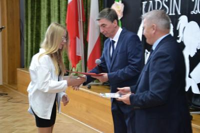 Wręczenie Stypendium Wójta Gminy Karsin