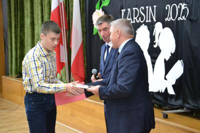 Wręczenie Stypendium Wójta Gminy Karsin