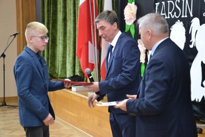 Wręczenie Stypendium Wójta Gminy Karsin