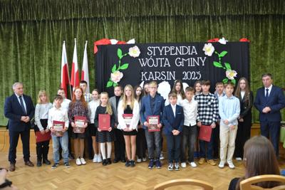 Wręczenie Stypendium Wójta Gminy Karsin
