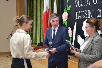 Wręczenie Stypendium Wójta Gminy Karsin