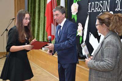 Wręczenie Stypendium Wójta Gminy Karsin