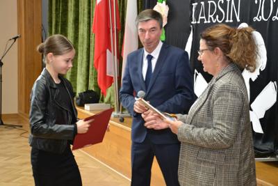 Wręczenie Stypendium Wójta Gminy Karsin