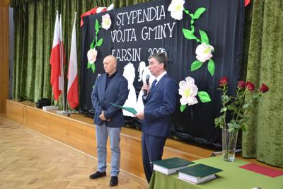 Wręczenie Stypendium Wójta Gminy Karsin