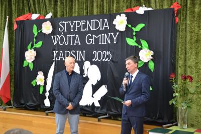 Wręczenie Stypendium Wójta Gminy Karsin