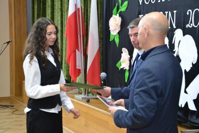 Wręczenie Stypendium Wójta Gminy Karsin