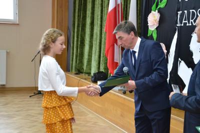 Wręczenie Stypendium Wójta Gminy Karsin
