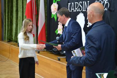 Wręczenie Stypendium Wójta Gminy Karsin
