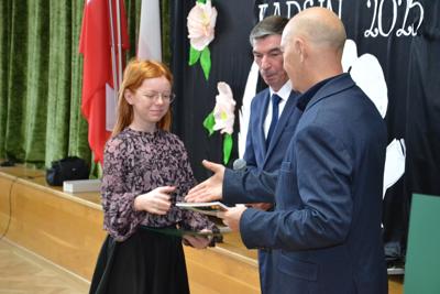 Wręczenie Stypendium Wójta Gminy Karsin