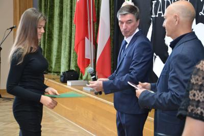 Wręczenie Stypendium Wójta Gminy Karsin