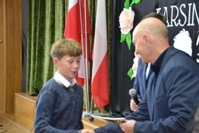 Wręczenie Stypendium Wójta Gminy Karsin