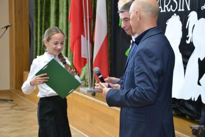 Wręczenie Stypendium Wójta Gminy Karsin