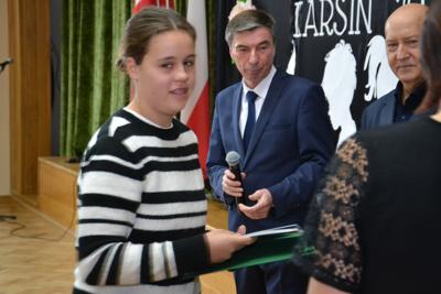 Wręczenie Stypendium Wójta Gminy Karsin