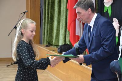 Wręczenie Stypendium Wójta Gminy Karsin