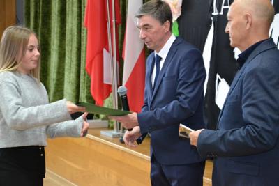 Wręczenie Stypendium Wójta Gminy Karsin