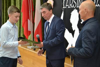 Wręczenie Stypendium Wójta Gminy Karsin