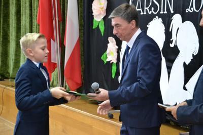 Wręczenie Stypendium Wójta Gminy Karsin