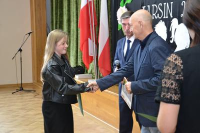 Wręczenie Stypendium Wójta Gminy Karsin