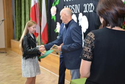Wręczenie Stypendium Wójta Gminy Karsin