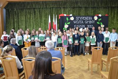 Wręczenie Stypendium Wójta Gminy Karsin