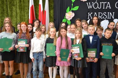 Wręczenie Stypendium Wójta Gminy Karsin