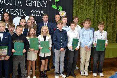 Wręczenie Stypendium Wójta Gminy Karsin