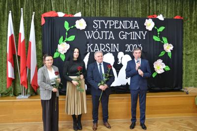 Wręczenie Stypendium Wójta Gminy Karsin